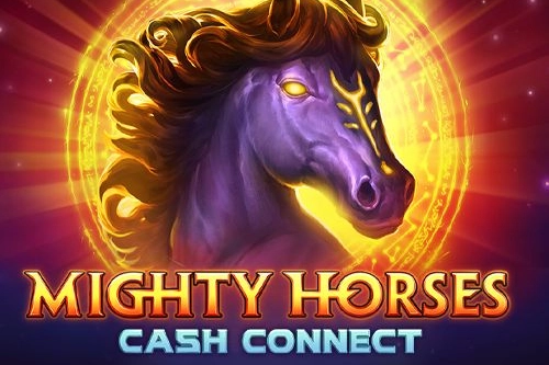 Арт слота Mighty Horses Cash Connect